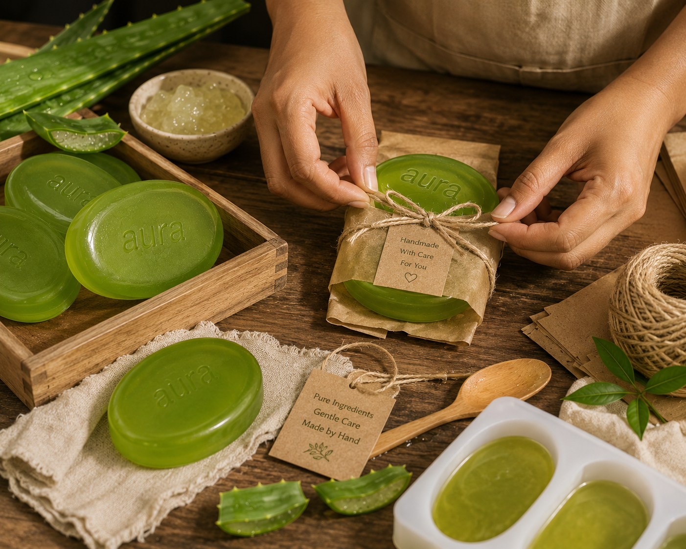 Aura Aloe Vera Bathing Bar
